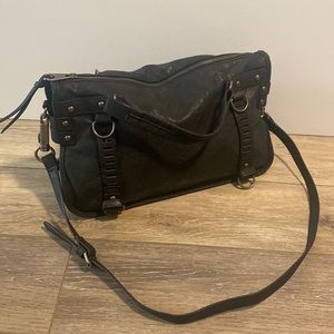 Free People Leni Vegan Crossbody purse Black